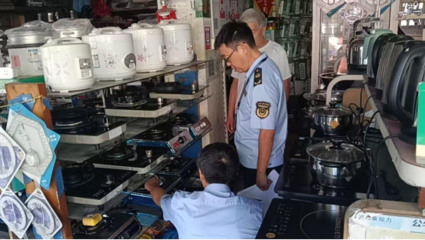 筑牢安全防線 五河縣加強(qiáng)燃?xì)庠罟荛y監(jiān)督檢查，規(guī)范家用電器零配件銷售